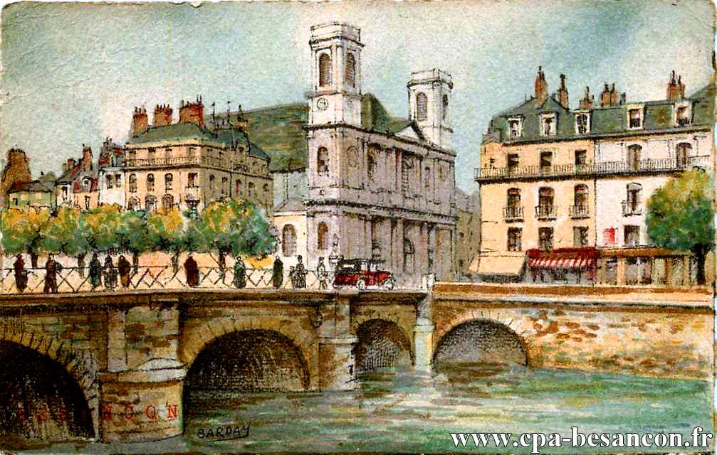 BESANÇON - Le pont Battant